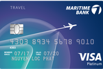 Thẻ tín dụng du lịch Maritime Bank hoàn tiền tốt nhất Việt Nam năm 2017