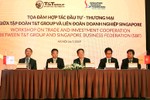 Tập đoàn T&T Group và Liên đoàn doanh nghiệp Singapore trao đổi cơ hội hợp tác