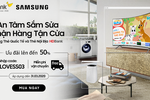 Giảm giá lên đến 50% sản phẩm Samsung khi sử dụng thẻ HDBank