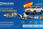 Cơ hội trúng ô tô nhân kỷ niệm 18 năm thành lập Eurowindow