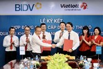 BIDV và Vietlott ký kết hợp đồng dịch vụ thu hộ qua tài khoản định danh