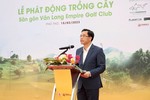 Phát động trồng cây phủ xanh 16 ha dự án sân golf tại tỉnh Phú Thọ