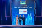 MobiFone được vinh danh là một trong những Nơi làm việc tốt nhất Việt Nam năm 2023