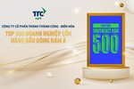 TTC AGRIS góp mặt trong Top 500 Fortune Đông Nam Á