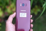 Galaxy S8 đỏ Burgundy đẹp lung linh về VN đầu tiên