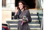 Ngất ngây với gu thời trang “bà bầu” sang chảnh của Kate Middleton