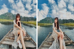 Hương Giang bị fan “tố” lạm dụng photoshop đôi chân dài đến kỳ dị