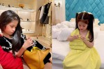 3 rich kid nhà Đoàn Di Băng: Lấy đồ hiệu làm đồ chơi từ nhỏ