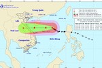 Bão số 8 gió giật cấp 15, hướng thẳng vào Hà Tĩnh - Quảng Trị