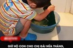 Trông con hộ chị gái, dì bị cạch mặt vì bắt cháu "làm việc nhà"