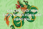 Tuổi xông nhà năm 2024 cho gia chủ tuổi Thìn