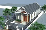 Nhà cấp 4 mái Thái 5x20 sang, xịn, đẹp không kém biệt thự