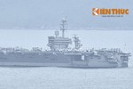 Cận cảnh siêu hàng không mẫu hạm USS Theodore Roosevelt neo tại Đà Nẵng