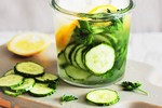 Detox giảm cân và làm trắng da bằng dưa chuột