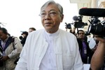 Ông Htin Kyaw đắc cử tân Tổng thống Myanmar