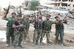 Ảnh: Quân đội Syria giải phóng loạt khu vực ở Damascus