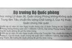 Bộ trưởng Phùng Quang Thanh gửi thư chúc mừng hai ĐV quân đội