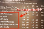 Khoái khẩu nổi tiếng Cappuccino của Starbucks bất ngờ bị hắt hủi