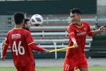 U23 Việt Nam tập buổi đầu tiên ở Kyrgyzstan