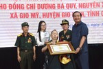 Tặng danh hiệu Anh hùng cho người lính dũng cảm ở Quảng Trị