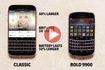 Blackberry Classic “đọ dáng” với BlackBerry Bold 9900