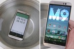 HTC One M9 có sống sót nổi trong nước và rớt mạnh?