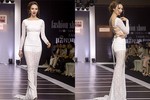 Ngọc Diễm tự tin diễn catwalk trong lần đầu làm vedette