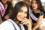 Đọ sắc Lệ Hằng và người đẹp cùng phòng tại Miss Universe