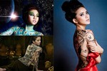 Mỹ nhân Việt nào từng làm người mẫu body painting?