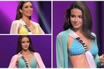 Thí sinh Miss Universe diện bikini khoe thân hình bốc lửa ở bán kết 