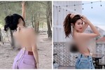 Phát ngượng hot girl diện mốt hở lưng cho mát, hớ hênh vòng một