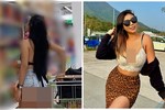 Ngượng đỏ mặt trước hot girl hở nửa vòng ba khi đi siêu thị