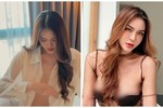 Hot girl diện áo sơ mi mỏng tang buông lơi, “quên nội y”