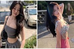 Hot girl mặt ngây thơ, dáng nuột nà mặc gợi cảm nhìn phát mê