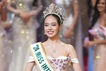 Báo quốc tế rầm rộ đưa tin Thanh Thủy đăng quang Miss International 2024