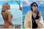 MC Bạch Lan Phương khoe vòng ba trái đào khi diện bikini