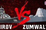 Khu trục hạm Zumwalt 4 tỷ USD có đánh chìm được tàu chiến Kirov?