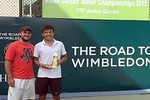 Hoàng Nam vô địch giải B1 trẻ của ITF