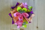 Cách làm quả cầu hoa bằng giấy Origami tuyệt đẹp