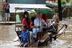 Lụt lội kinh hoàng ở Jakarta, Indonesia