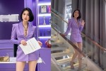 Ngọc Trinh nổi bật với vest giấu quần không nội y