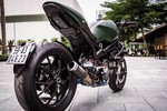 “Quỷ nhỏ 1 giò” Ducati 796 phong cách nhà binh tại Sài Gòn