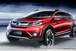 Honda sắp tung ra crossover 7 chỗ BR-V hoàn toàn mới