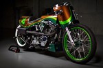 Harley-Davidson Fat Boy “biến hình” thành xe đua tốc độ 