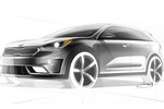 Kia hé lộ về crossover “siêu sạch” Niro mới