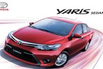 Toyota Yaris 2017 bản sedan sắp trình làng Đông Nam Á?