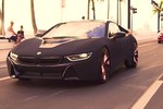 Siêu xe BMW i8 bọc nhung đen, mạ vàng "cực độc" 