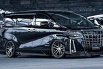 "Chuyên cơ mặt đất" Toyota Alphard siêu ngầu với gói độ mới