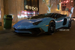 Siêu xe Lamborghini Aventador SV hơn 30 tỷ lăn bánh tại Sài Gòn