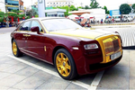 Ngắm Rolls-Royce Ghost mạ vàng độc của đại gia Trịnh Văn Quyết